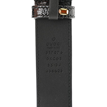 Gucci Suede Small Ophidia Belt Bag 85 34 Hibiscus Red 8 of 11