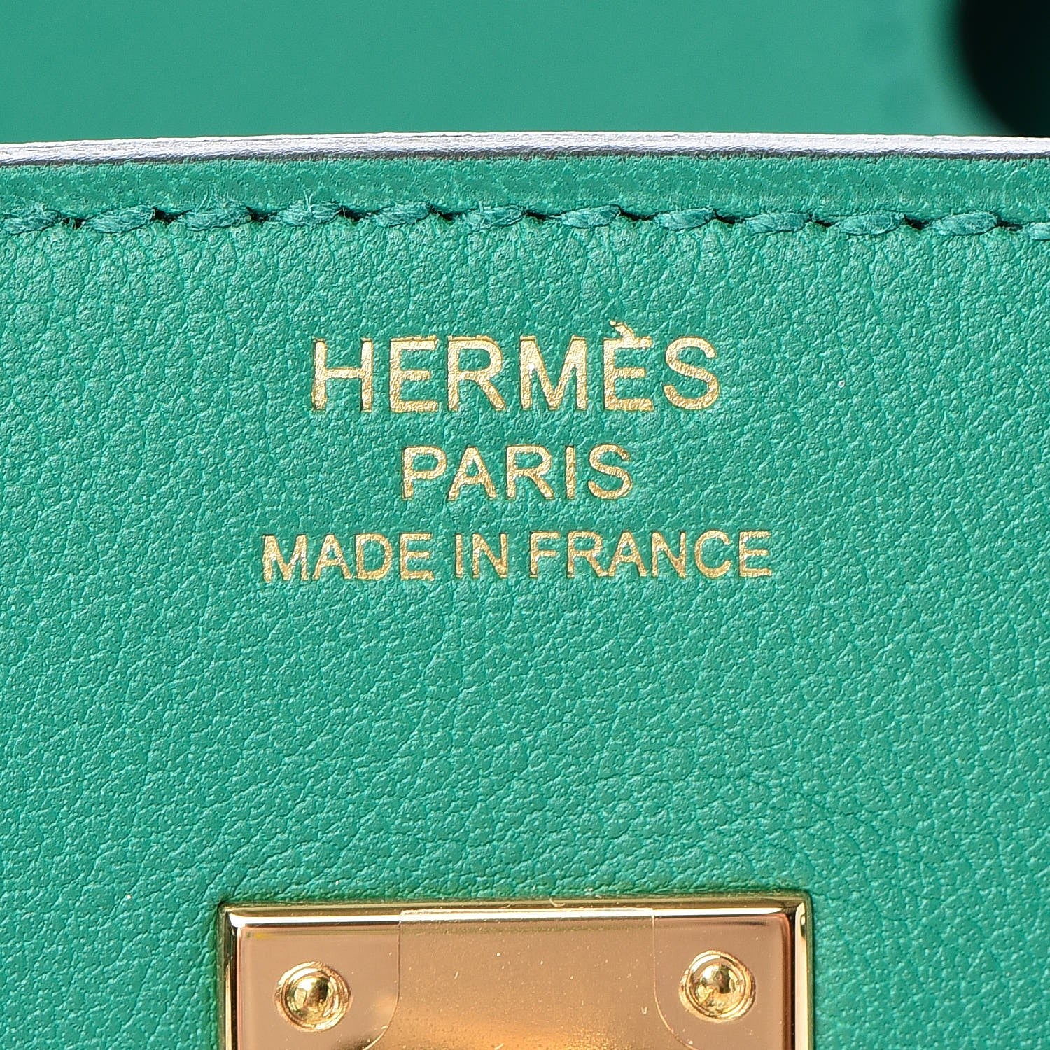 Hermes Swift Birkin 25 Vert Vertigo 10 of 31
