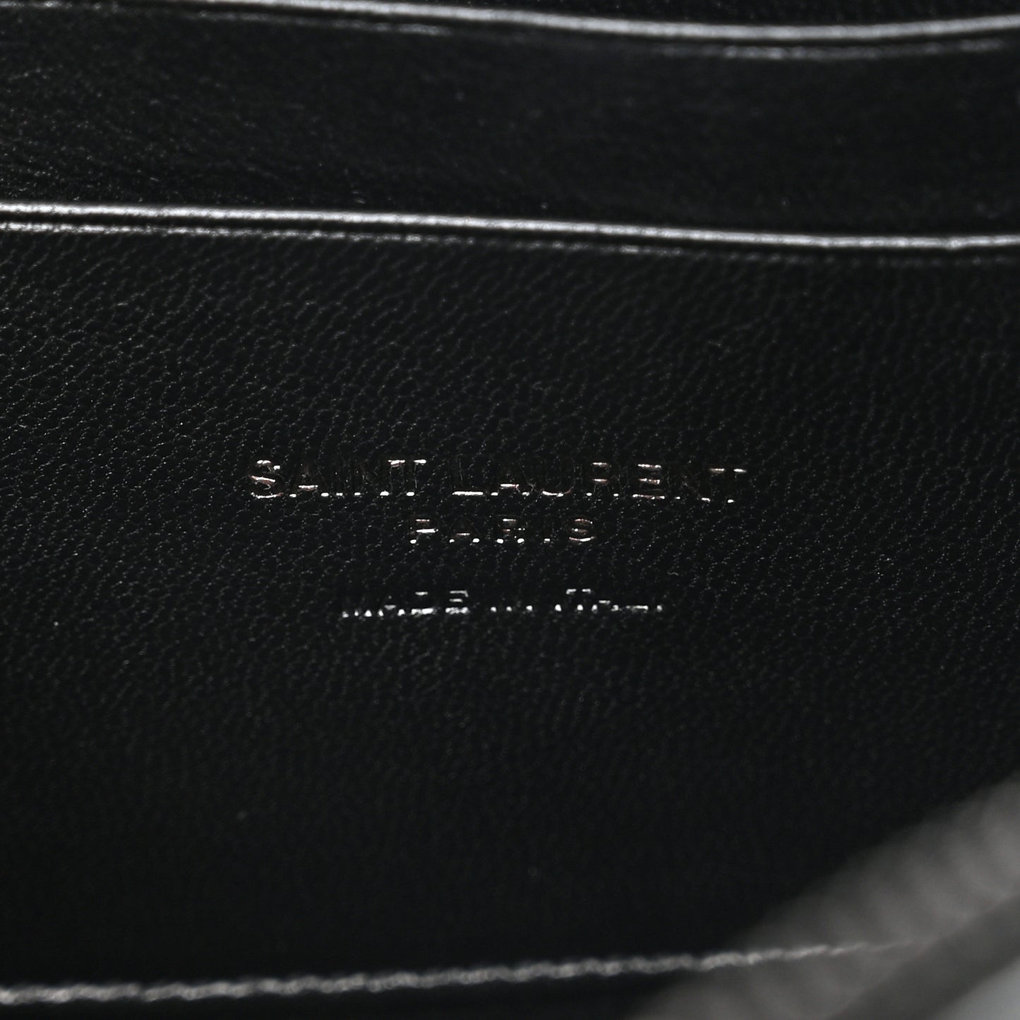 Patent Calfskin Matelasse Monogram Mini Lou Camera Bag Black