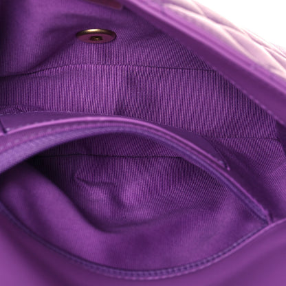 Chanel Lambskin Quilted Small CC Funky Town Flap Purple 5 of 15
