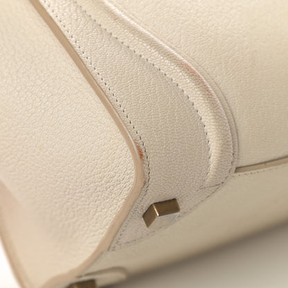 Celine Goatskin Micro Luggage White 12 of 21