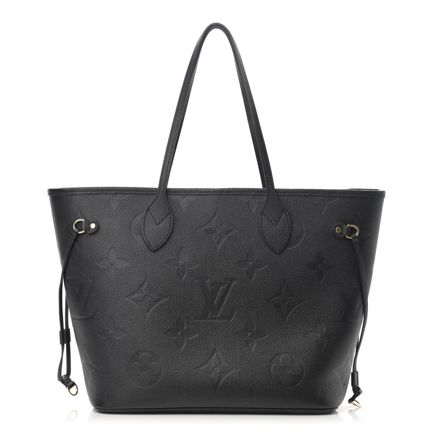 Louis Vuitton Empreinte Monogram Giant Neverfull MM Black 1 of 10