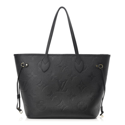 Louis Vuitton Empreinte Monogram Giant Neverfull MM Black 1 of 10