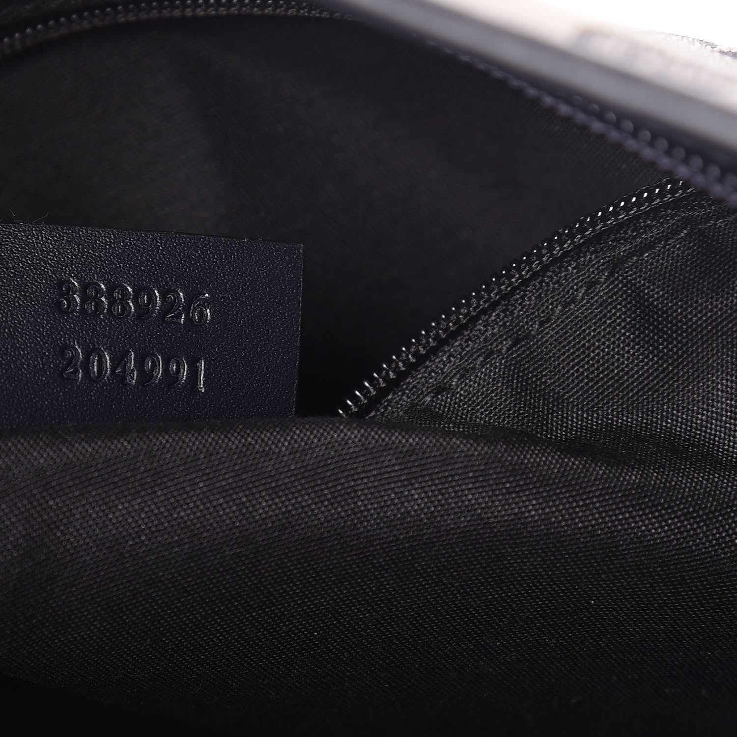 Gucci GG Supreme Monogram Web Flat Messenger Bag Navy 7 of 10