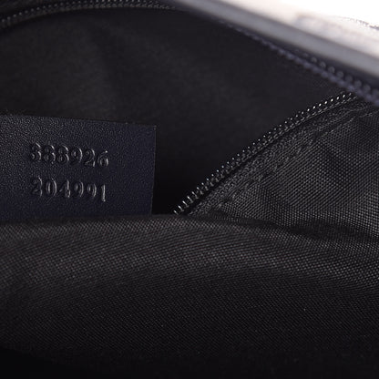 Gucci GG Supreme Monogram Web Flat Messenger Bag Navy 7 of 10