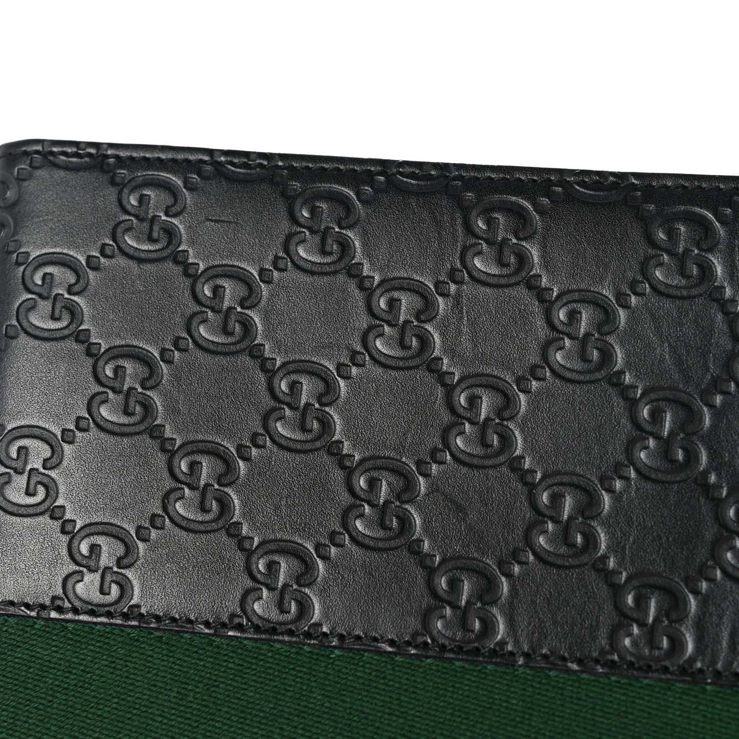 Guccissima Signature Web New Web Cosmetic Case Black