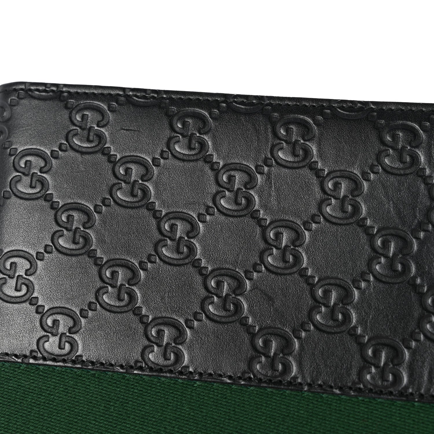Gucci Guccissima Signature Web New Web Cosmetic Case Black 10 of 11