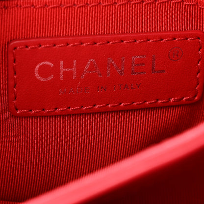 Chanel Calfskin Mini Tramezzo Flap Red 8 of 15