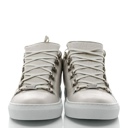 Balenciaga Agneau Arena Opaque Mens Low Top Sneakers 43 Extra White 2 of 10