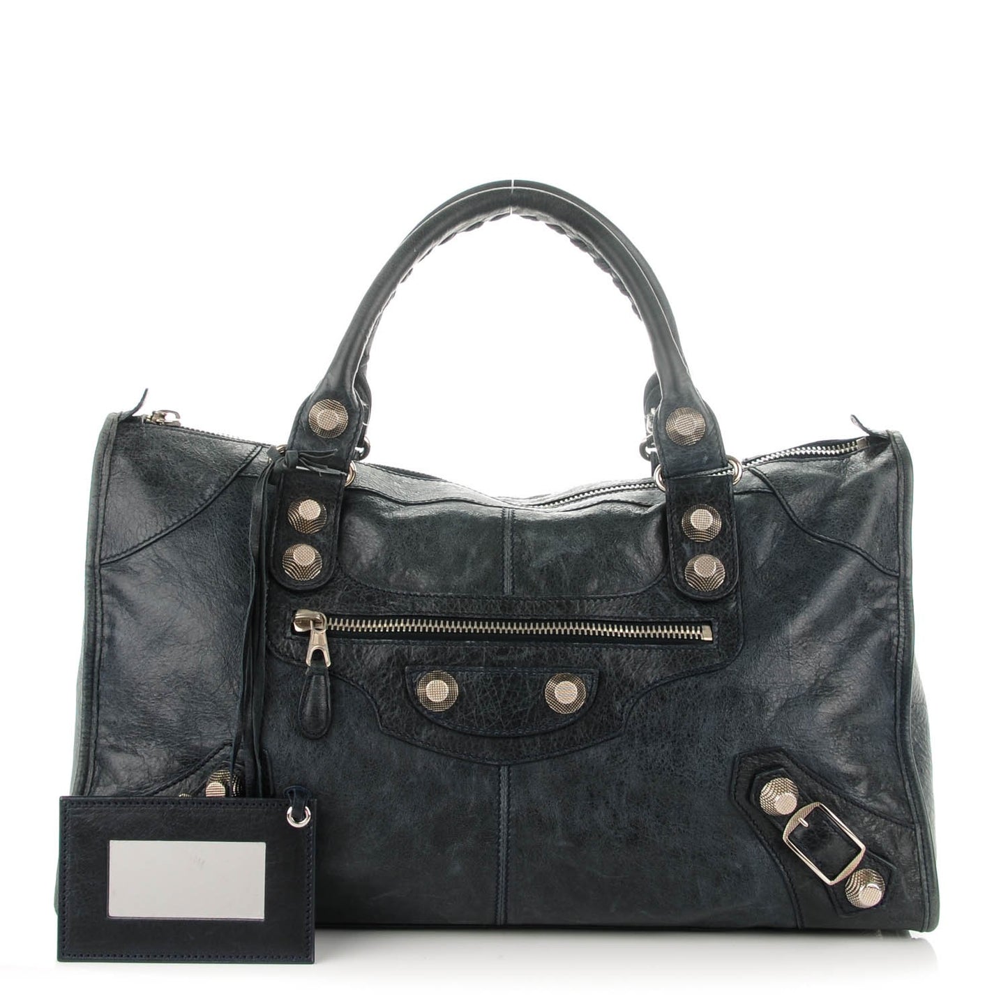 Agneau Giant 21 Silver Hardware Work Dark Night
