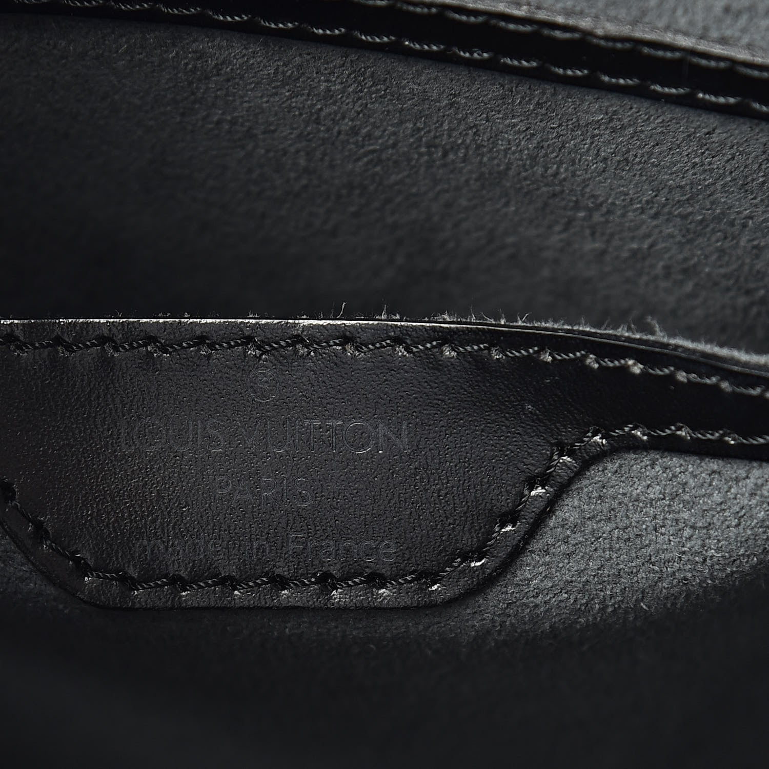 Louis Vuitton Epi Saint Jacques PM Black 6 of 9