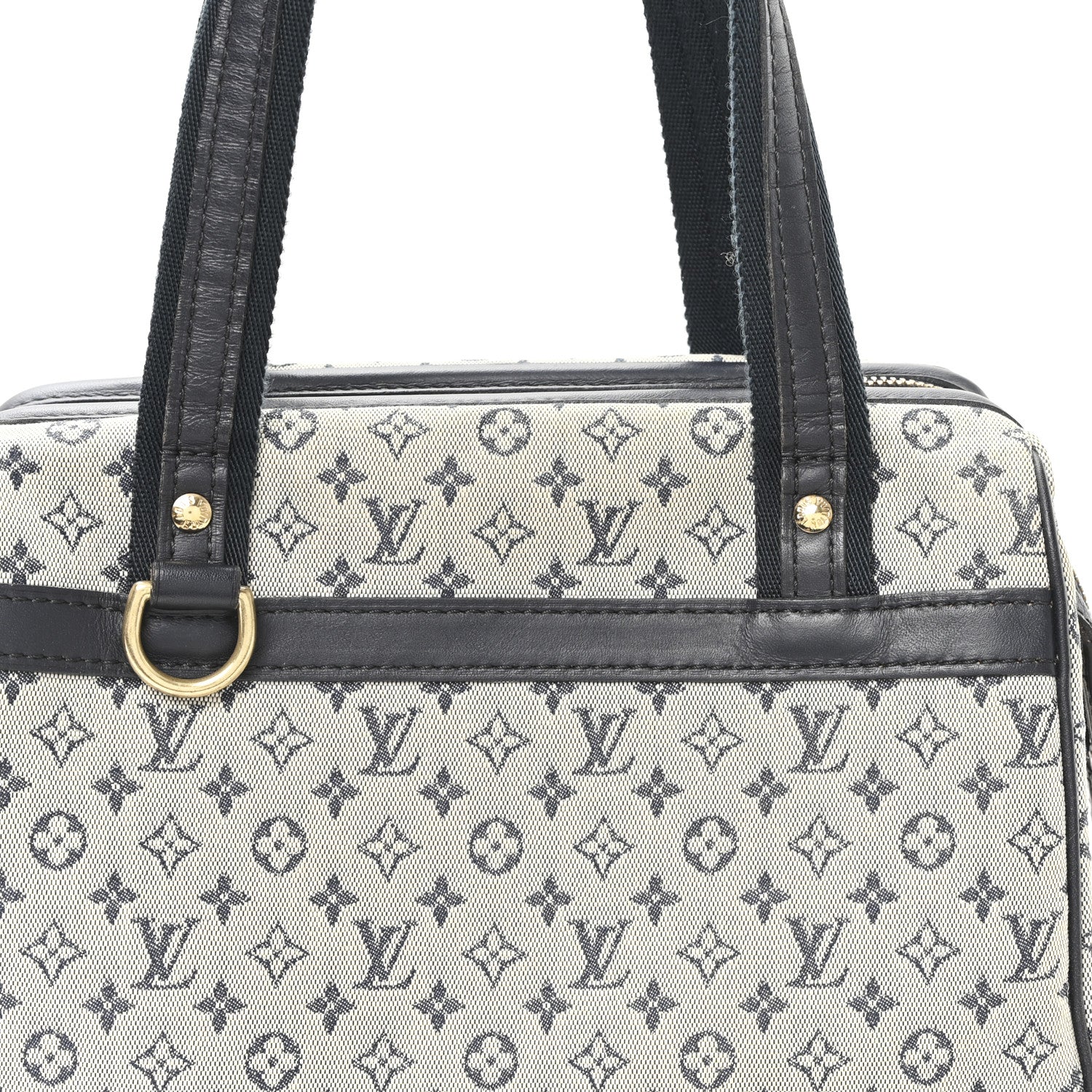 Louis Vuitton Mini Monogram Josephine PM Blue 7 of 9