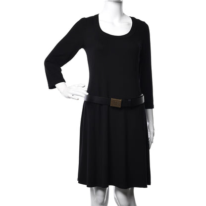 Gucci Calfskin Belt 90 36 Black 2 of 7