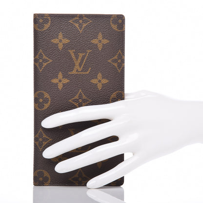 Louis Vuitton Monogram Checkbook Holder Case Wallet 2 of 8