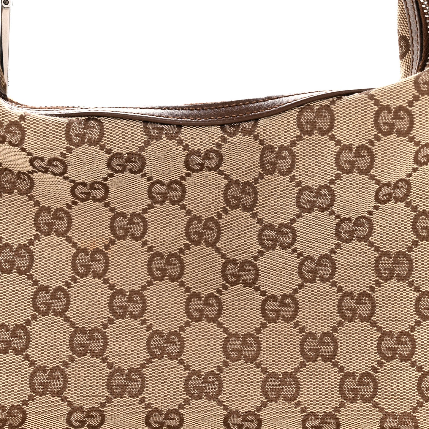 Monogram GG Small Clasp Hobo Brown