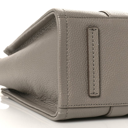 Marc Jacobs Grained Calfskin Medium The Tote Bag Grey 7 of 8