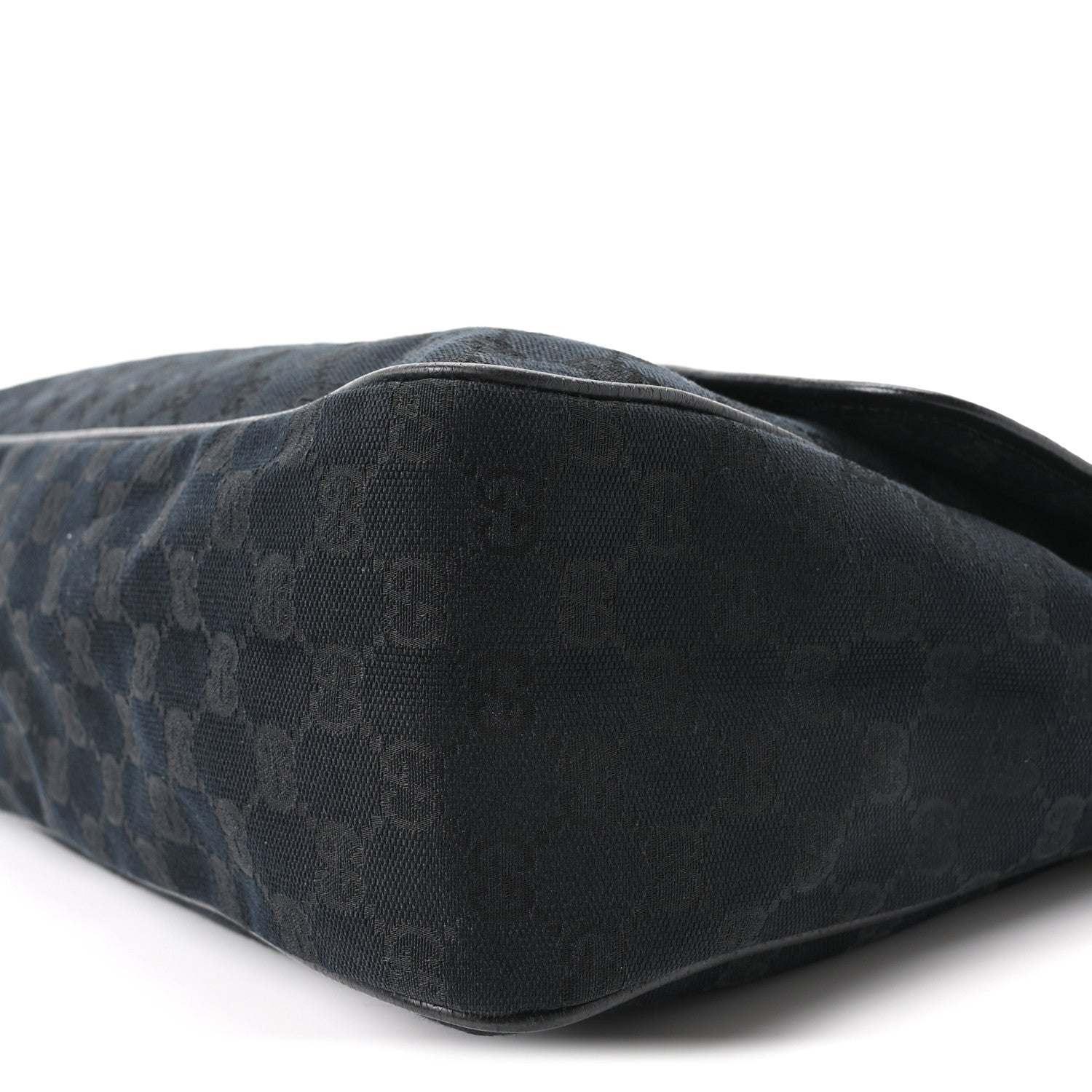 Gucci Monogram Web Medium Flap Messenger Black 10 of 10