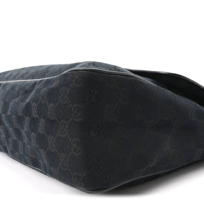Gucci Monogram Web Medium Flap Messenger Black 10 of 10