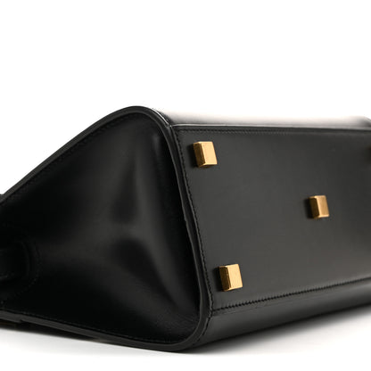 Saint Laurent Smooth Calfskin Manhattan Nano Shopper Tote Black 9 of 10