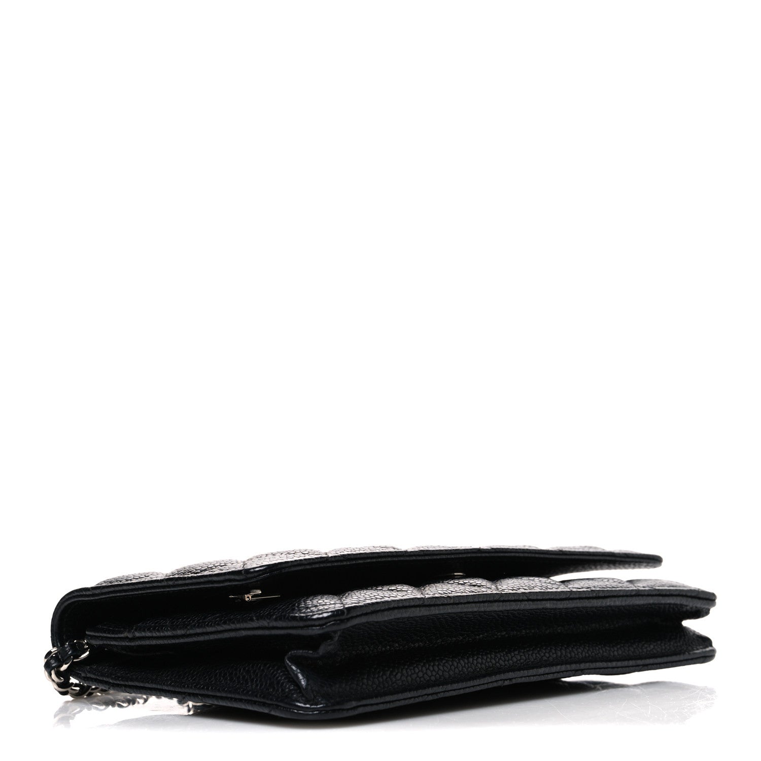 Chanel Caviar Quilted Wallet On Chain WOC Black 4 of 11