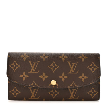 Louis Vuitton Monogram Emilie Wallet Fuchsia 1 of 9