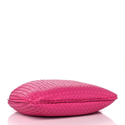 Bottega Veneta Nappa Intrecciato Medium Veneta Hobo Fuchsia 4 of 9