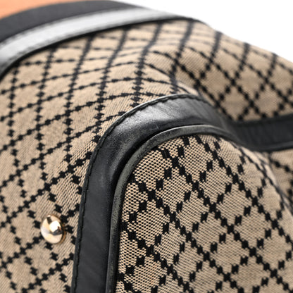 Gucci Diamante Vintage Web Medium Boston Black 11 of 29