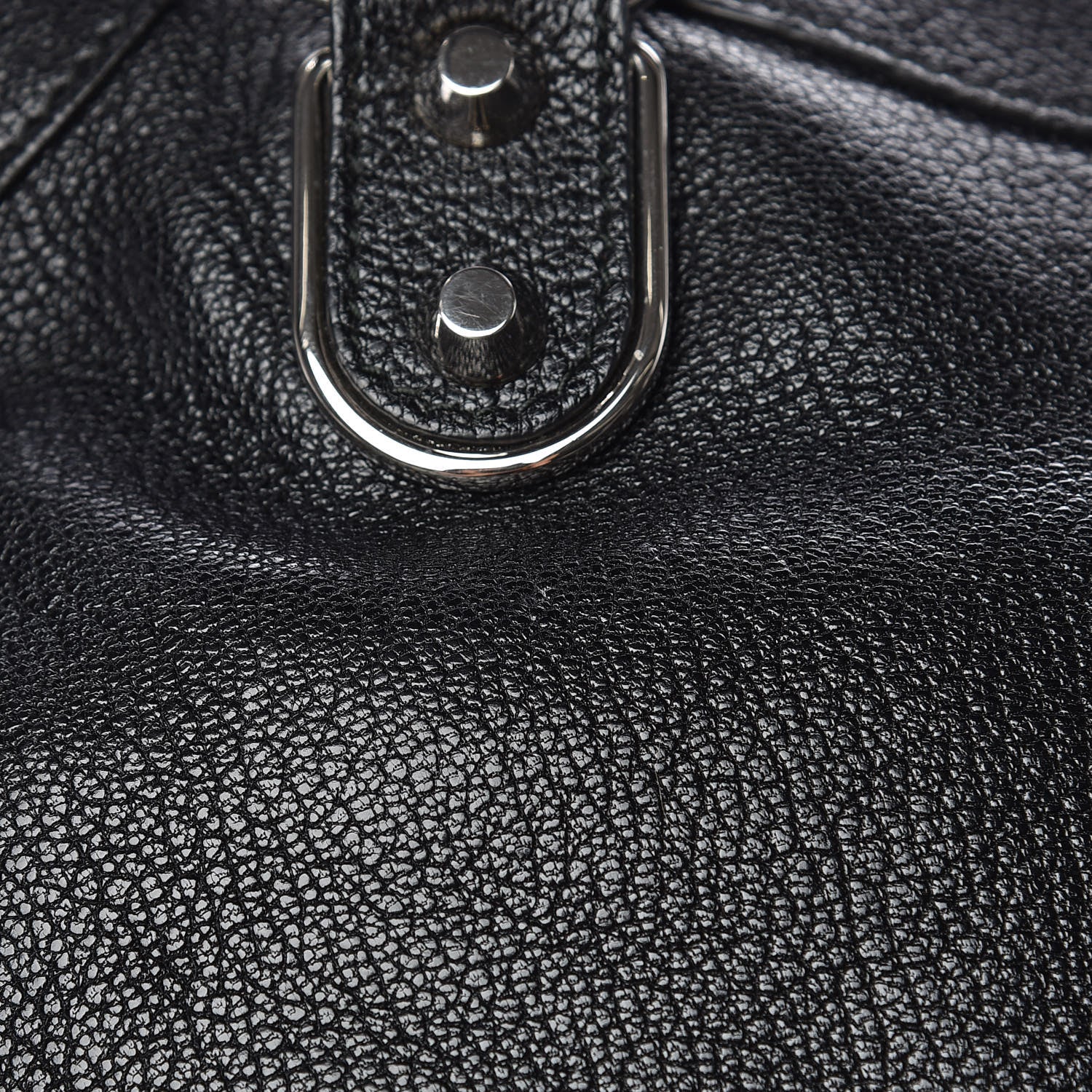 Balenciaga Chevre Silver Metallic Edge Hardware Velo Black 11 of 12
