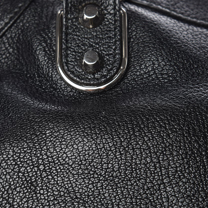 Balenciaga Chevre Silver Metallic Edge Hardware Velo Black 11 of 12