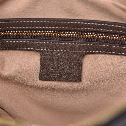 Gucci GG Supreme Monogram Web Small Ophidia Shoulder Bag Brown 6 of 11