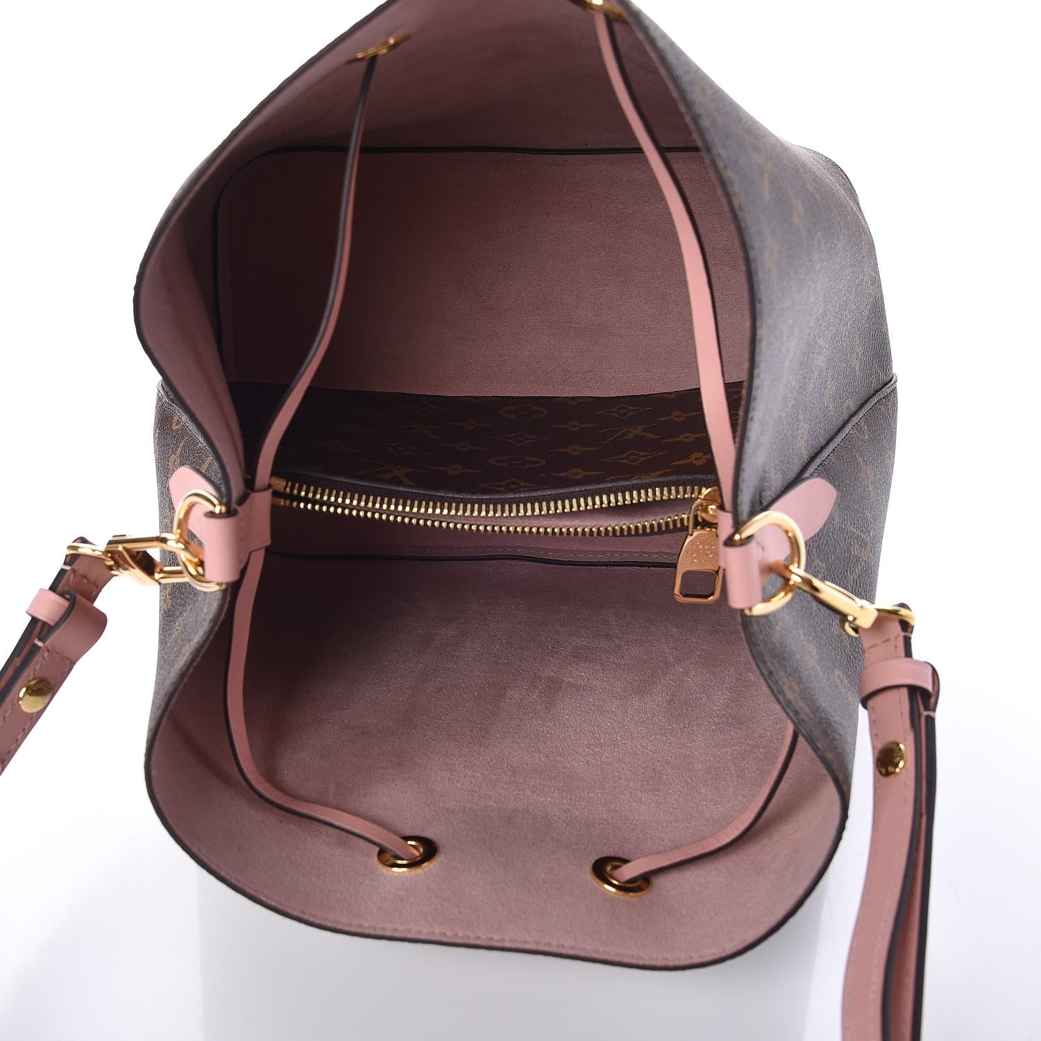 Louis Vuitton Monogram Neonoe MM Rose Poudre 5 of 8