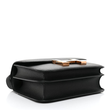 Hermes Epsom Constance 24 Black 4 of 11