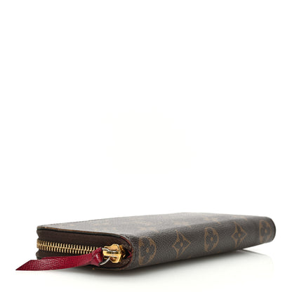 Louis Vuitton Monogram Clemence Wallet Fuchsia 4 of 6