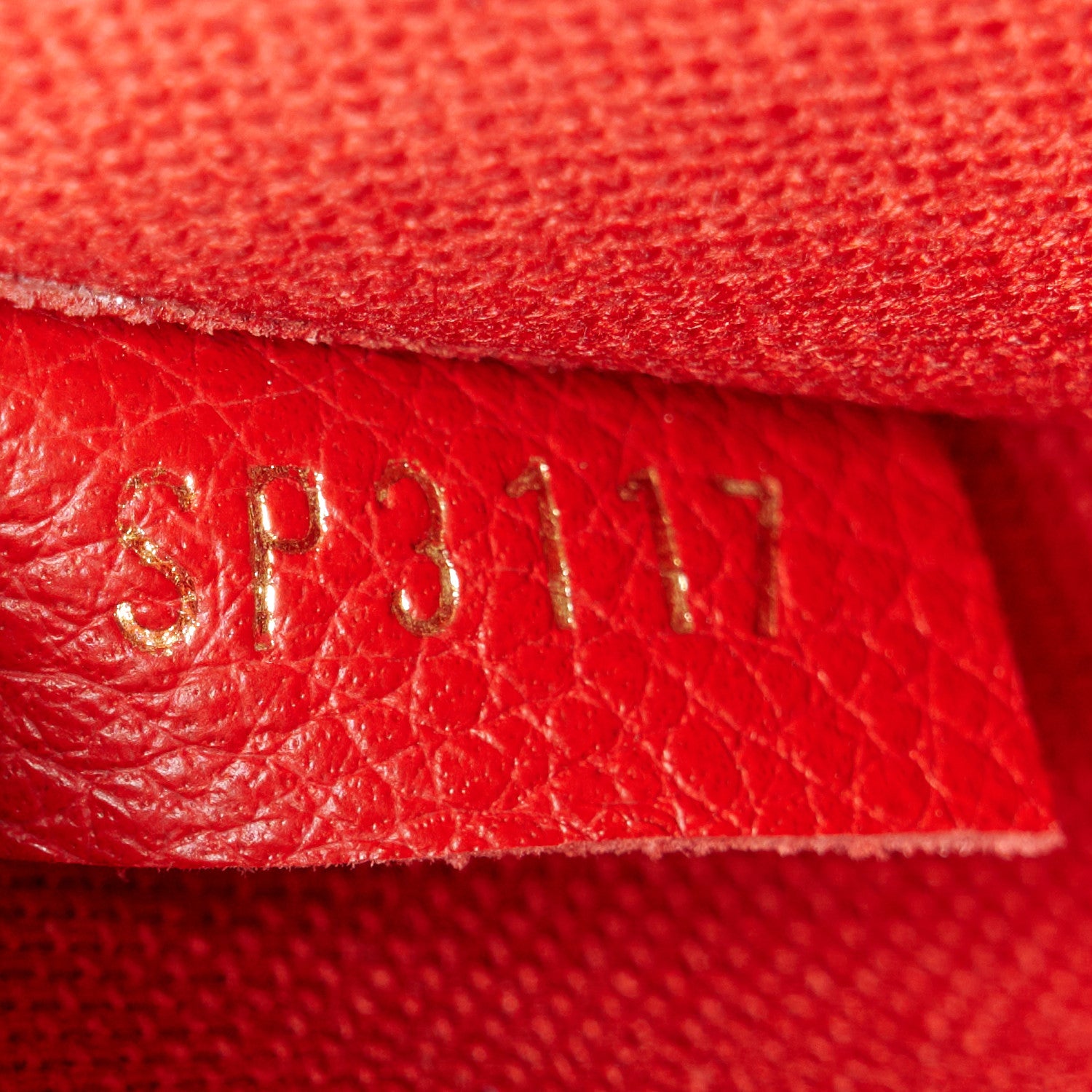 Louis Vuitton Empreinte Pochette Felicie Chain Wallet Scarlet 8 of 13