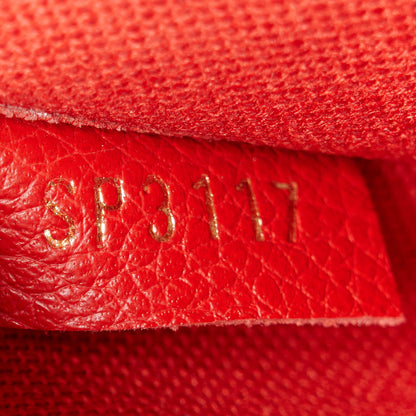Louis Vuitton Empreinte Pochette Felicie Chain Wallet Scarlet 8 of 13