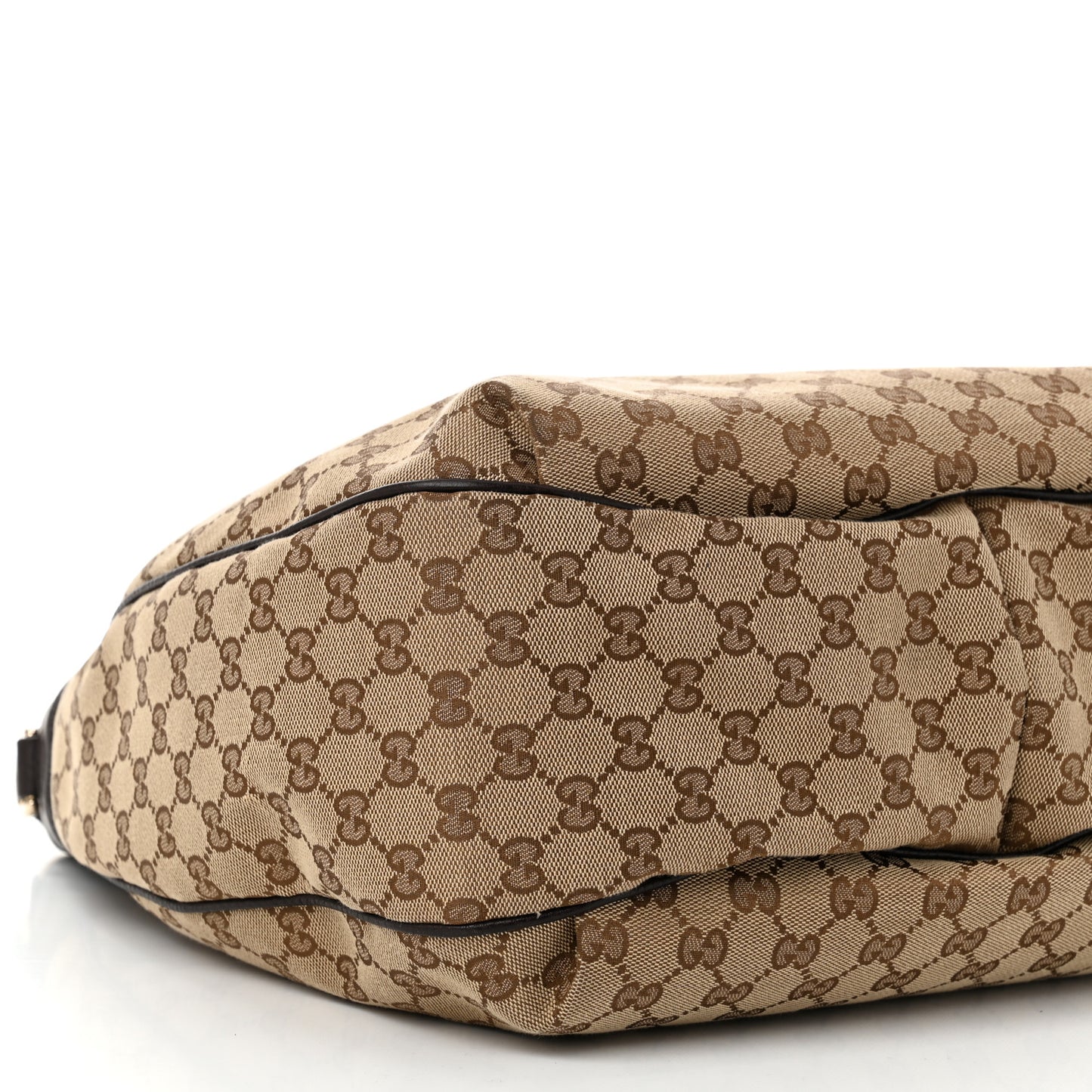 Monogram Web Medium Dressage Hobo Dark Brown