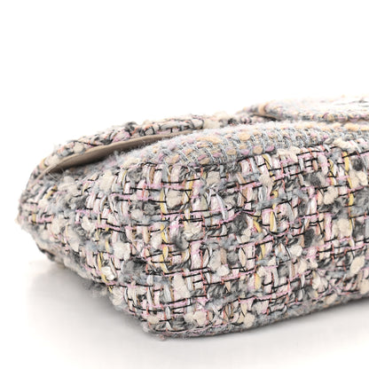 Chanel Tweed Medium Fantasy Flap Grey 8 of 11