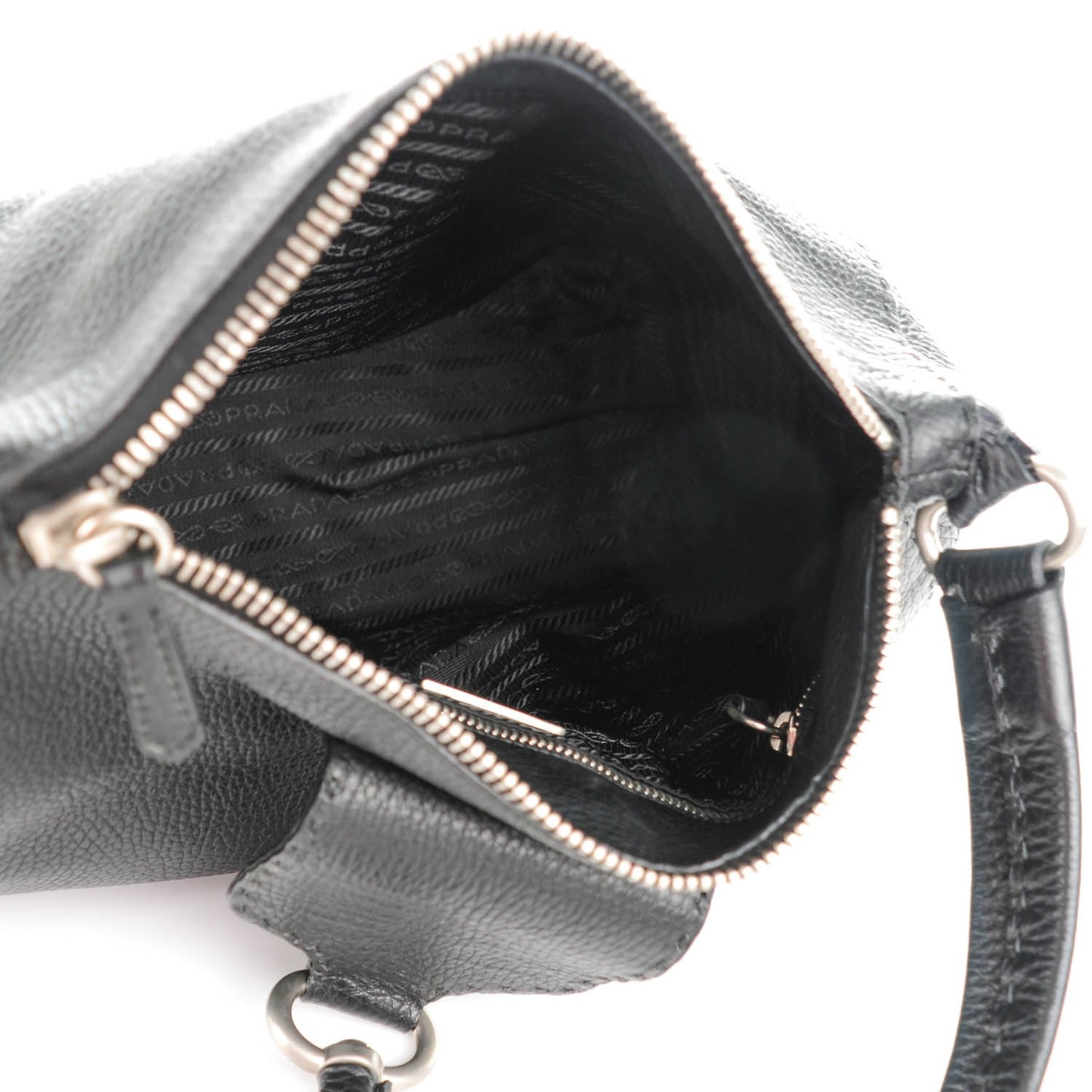 Vitello Daino Hobo Nero Black