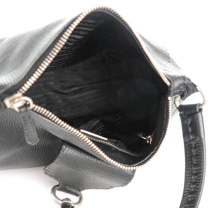 Prada Vitello Daino Hobo Nero Black 5 of 7