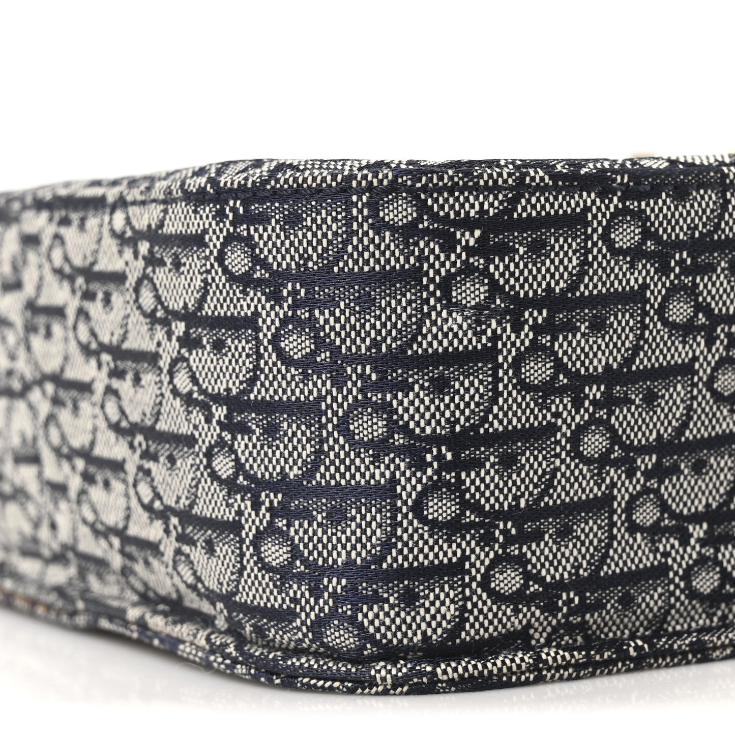 Monogram Street Chic Messenger Brown Navy