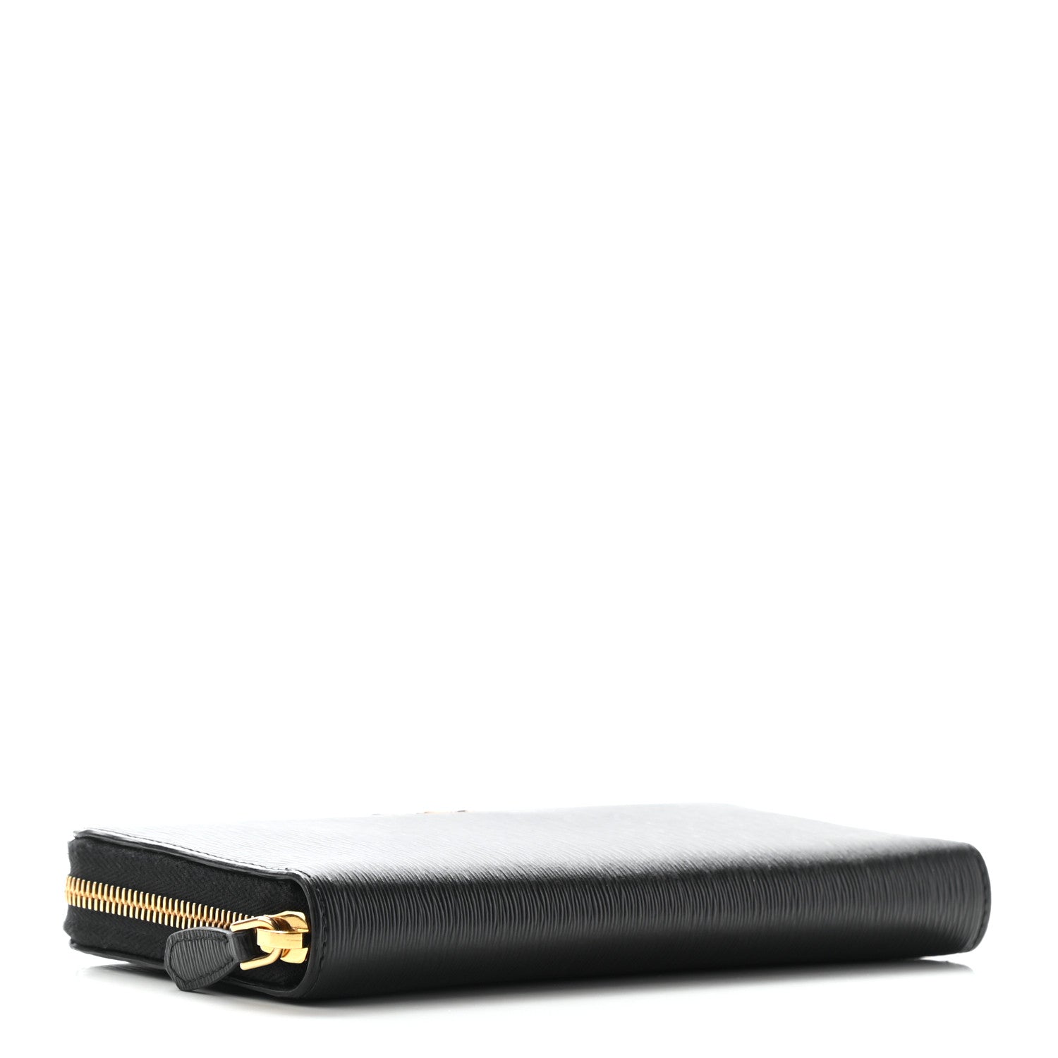 Prada Vitello Move Zip Around Wallet Black 4 of 7