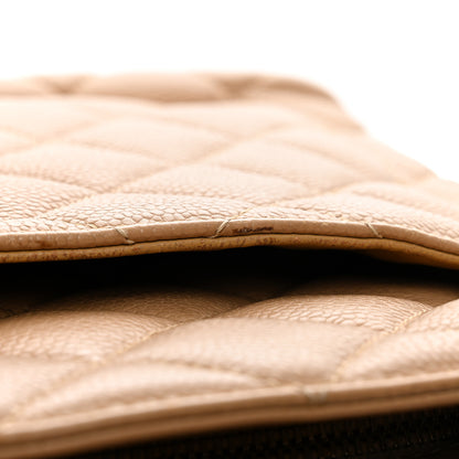 Chanel Caviar Quilted Medallion Tote Beige 13 of 14