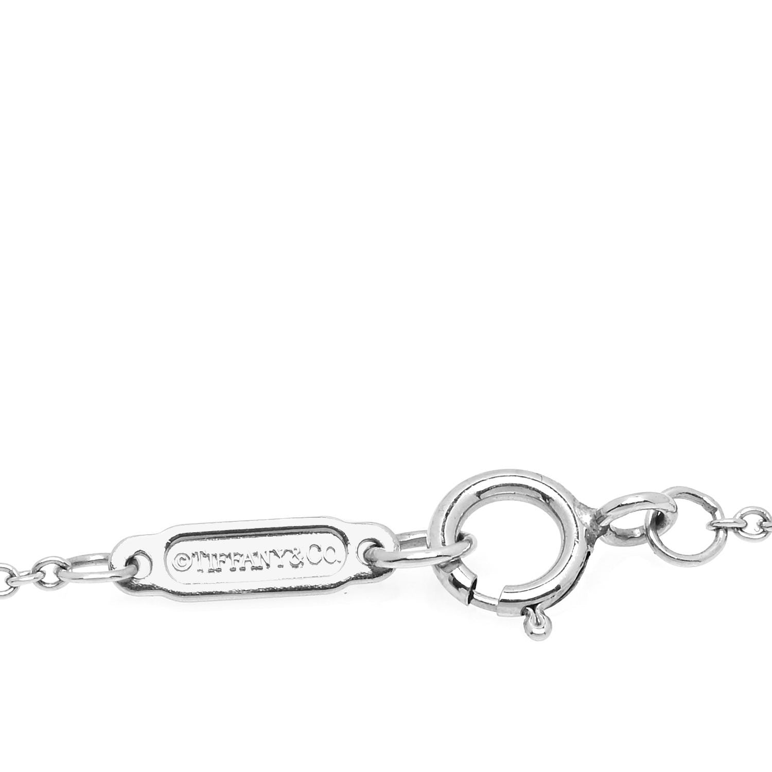 Tiffany Platinum Diamond Large Victoria Necklace 5 of 6