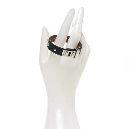 Hermes Swift Mini Dog Clous Ronds Bracelet T1 Black 2 of 5