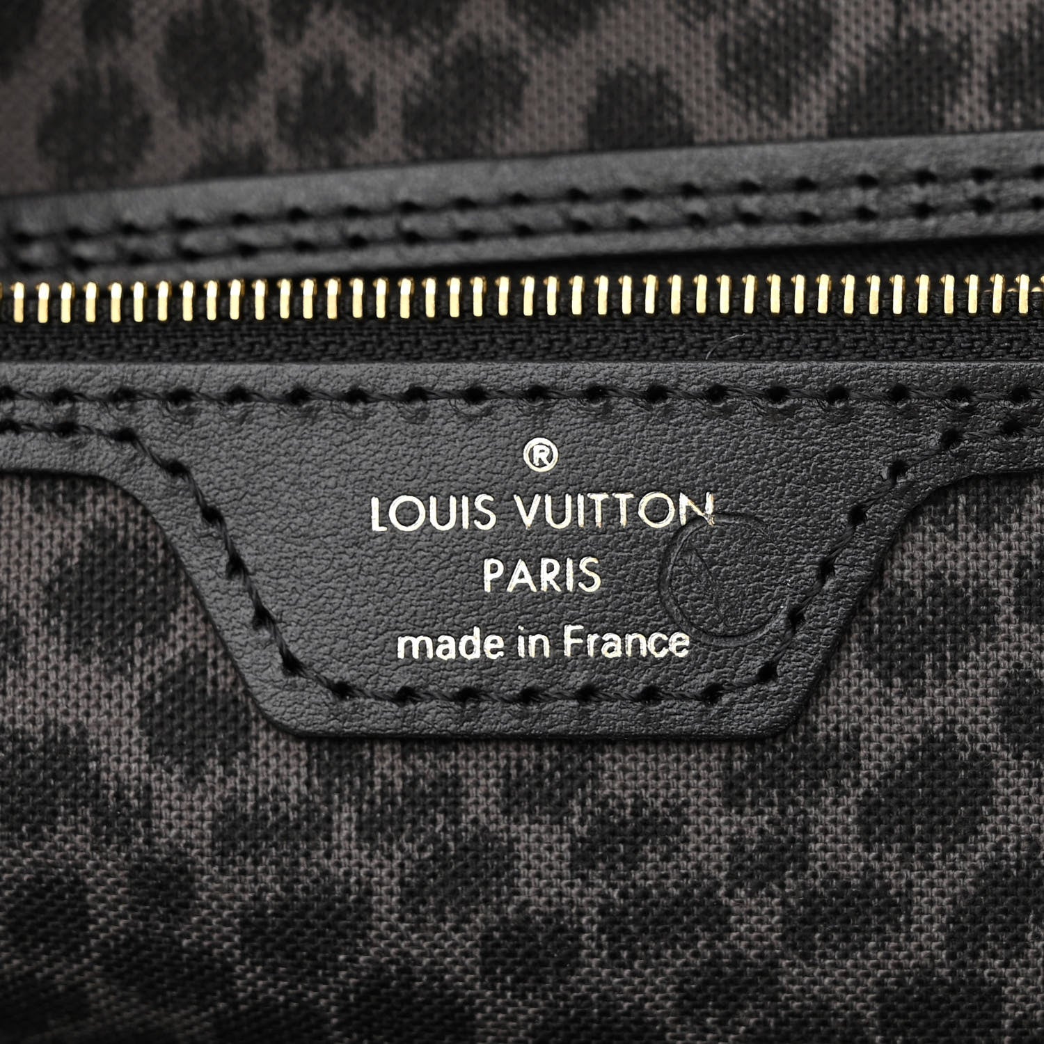 Louis Vuitton Monogram Giant Wild At Heart Neverfull MM Black 8 of 9