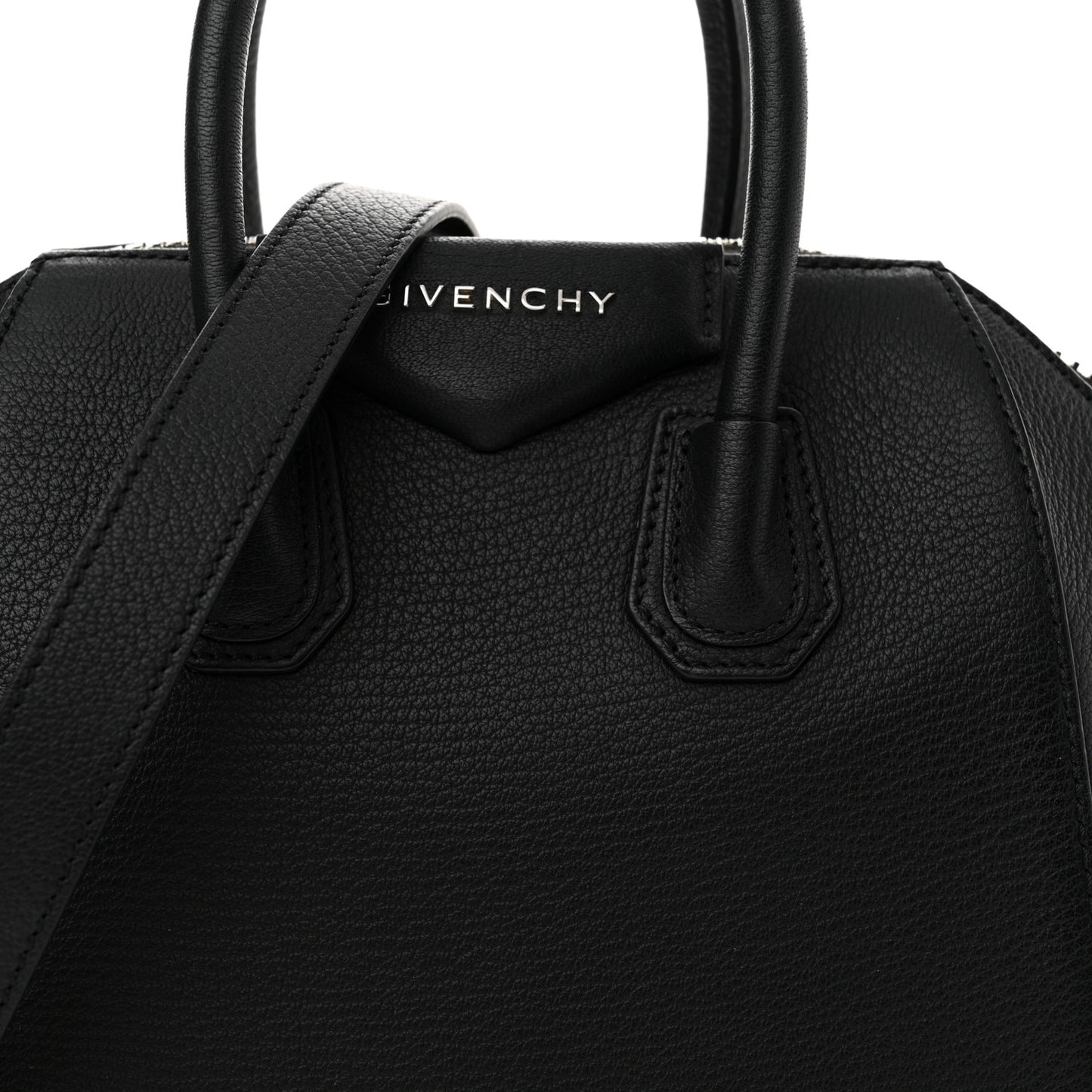 Sugar Goatskin Mini Antigona Black