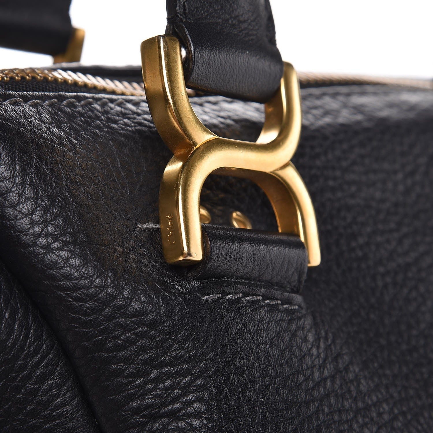 Chloe Calfskin Medium Marcie Satchel Black 12 of 21
