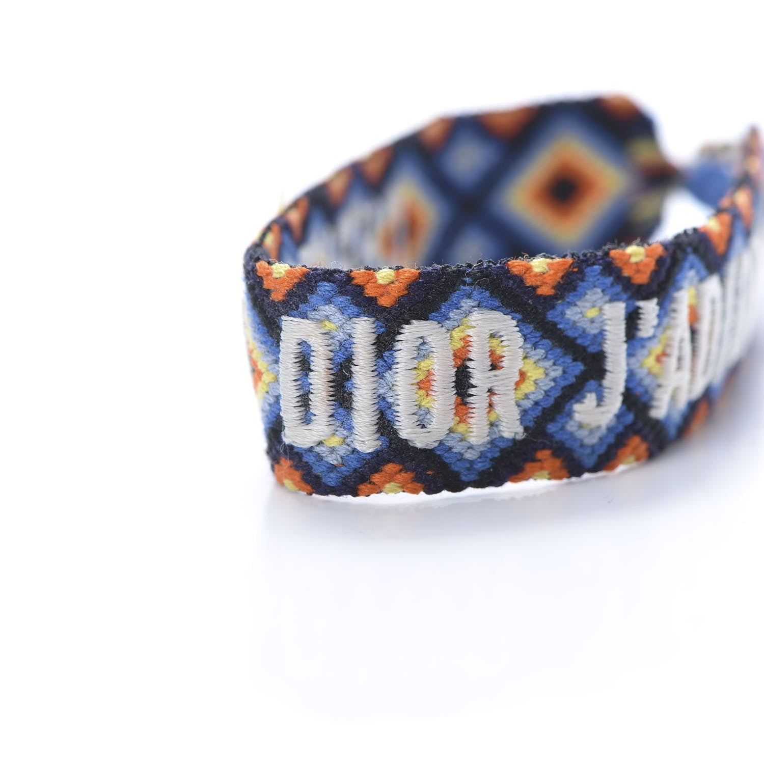 Christian Dior Woven Cotton J'Adior Friendship Bracelet Set White Multicolor 5 of 7