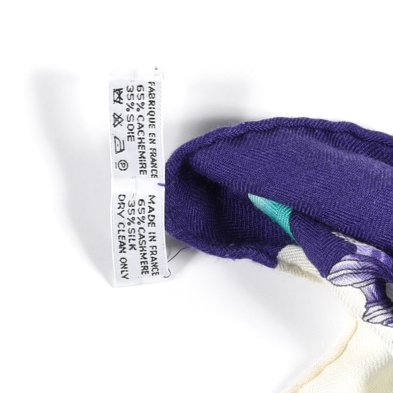 Hermes Silk Cashmere Muffler 5 of 11
