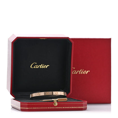 Cartier 18K Pink Gold LOVE Bracelet 19 7 of 7